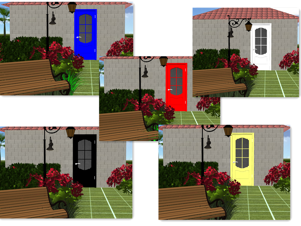 front door color feng shui rules