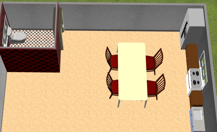 Feng shui for Cantee_Facing the toilet door